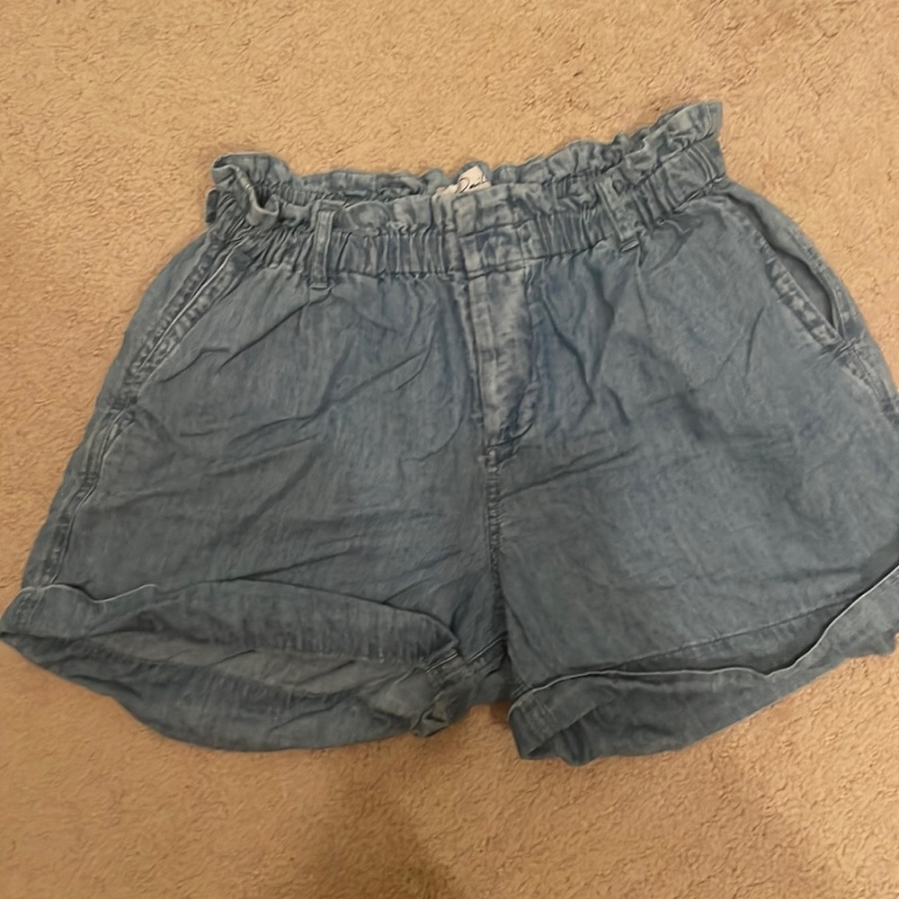 Rails soft denim short